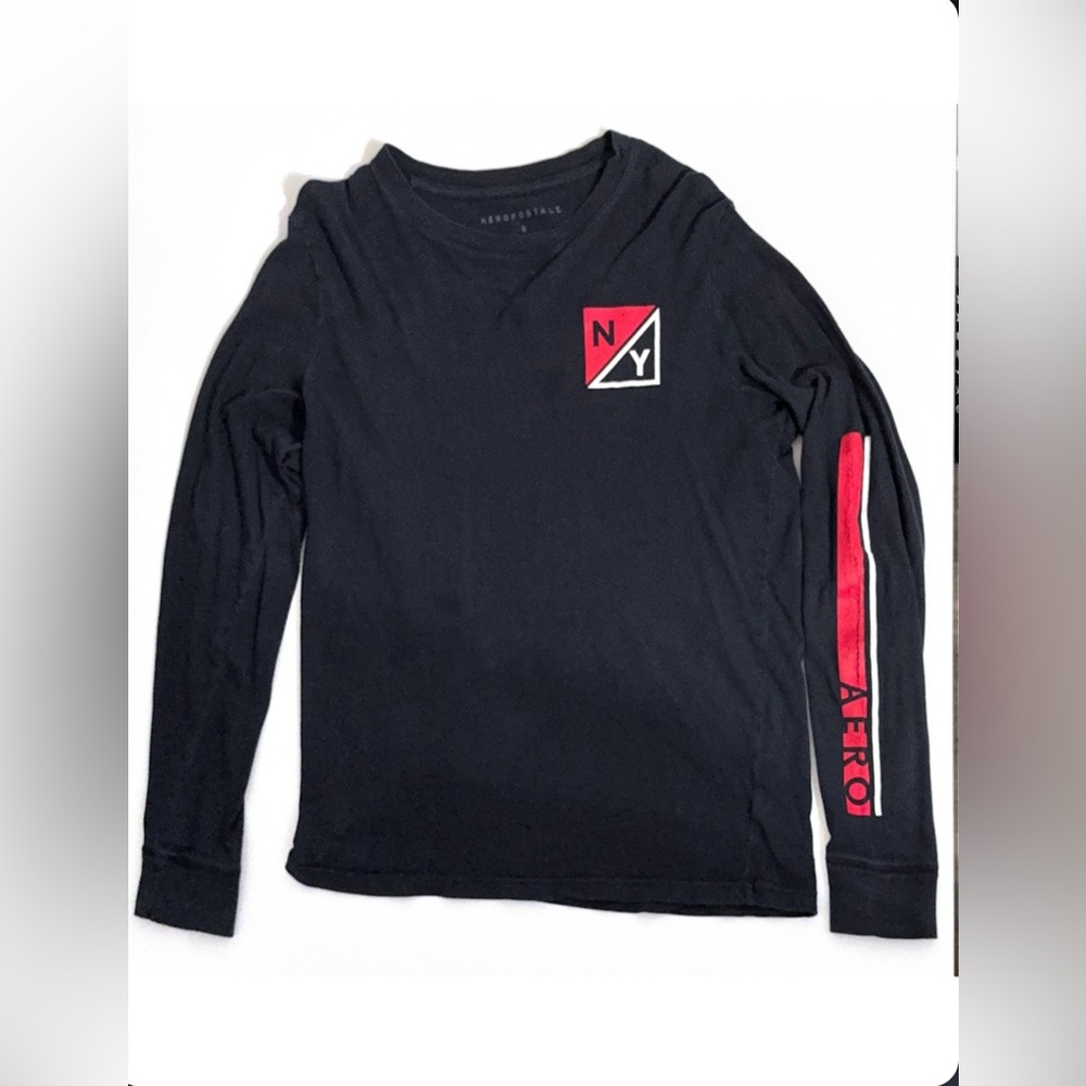 Old Navy Logo-Graphic Long-Sleeve Tee for Men